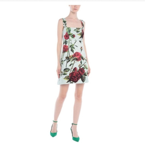 Dolce&Gabbana Floral Rose Dress 🥀